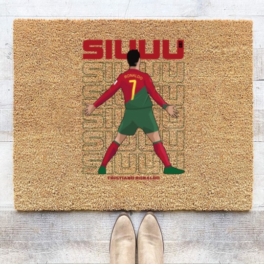Discover Cristiano Ronaldo Coir Doormats Coir Doormats Coir Doormats, Cr7 Coir Doormats , Portugal , Adult Coir Doormats , Youth Coir Doormats
