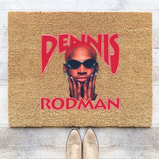 Discover Denis Rodman  2 Coir Doormats
