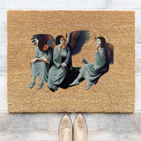 Discover Black Sabbath Heaven & Hell Coir Doormats Coir Doormats
