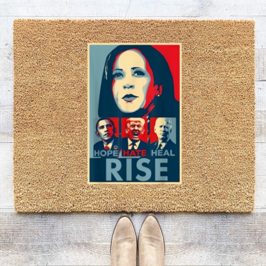 Discover Hope Hate Heal Rise - Coir Doormats
