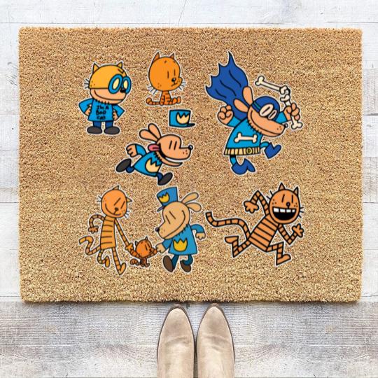 Discover Dog Man Coir Doormats