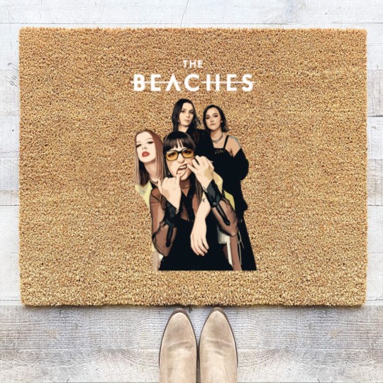 Discover The Beaches Band Artwork Coir Doormats