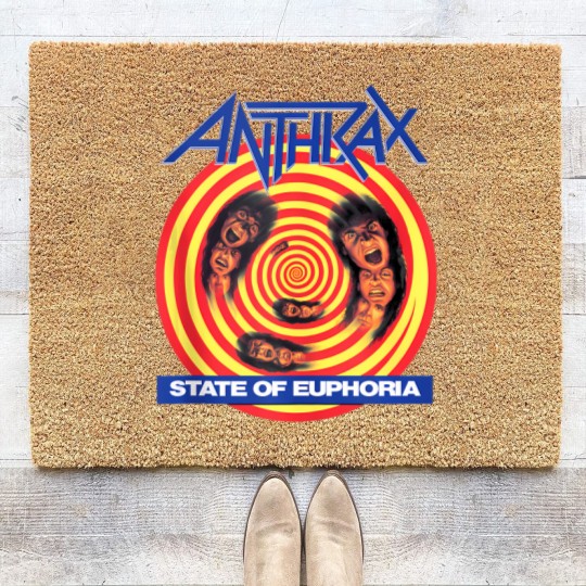 Discover anthrax â€“ state of euphoria Coir Doormats