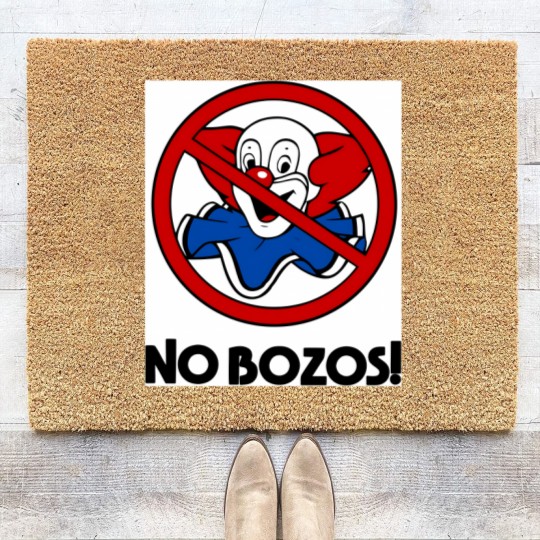 Discover NO BOZOS Coir Doormats