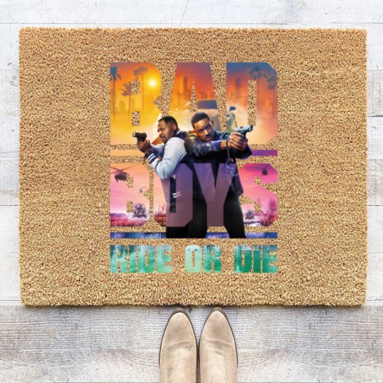 Discover Bad Boys Ride or Die (2024) Movie Coir Doormats, Bad Boys 4 Coir Doormats