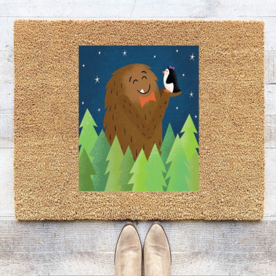 Discover sneaky sasquatch Classic(1) Coir Doormats