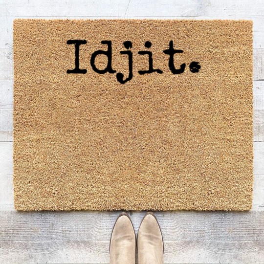 Discover Idjit Supernatural Coir Doormats Coir Doormats