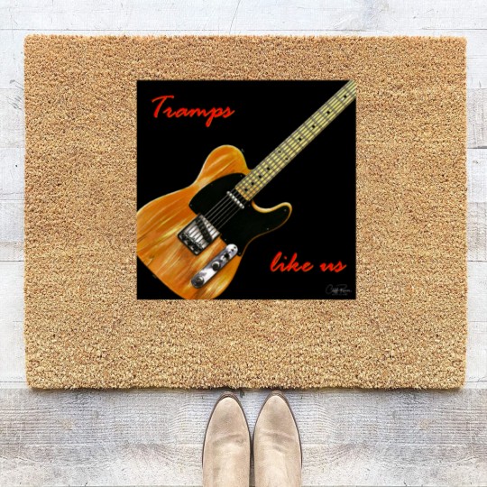 Discover Bruce. Born To Run. Tramps Like Us. WallsOfFame | Essential Coir Doormats