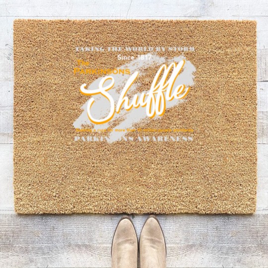 Discover The Parkinsons Shuffle - Parkinsons Awareness Coir Doormats