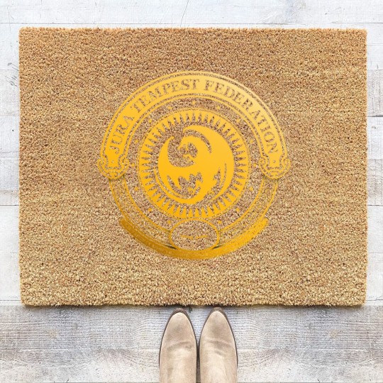 Discover Jura Tempest Federation Seal (1) Coir Doormats