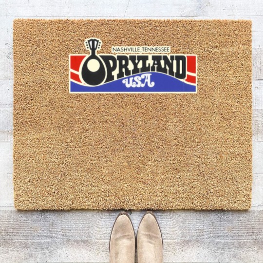 Discover OPRYLAND USA NASHVILLE AND STICKER Coir Doormats