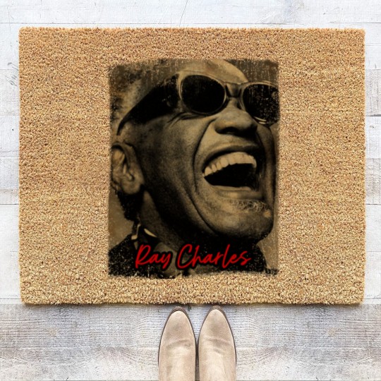 Discover 80s Classic Ray Charles Coir Doormats