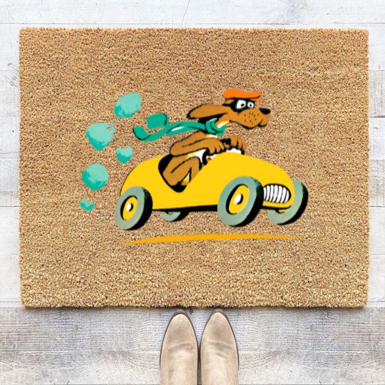 Discover Go, Dog, Go! Bags Coir Doormats