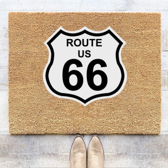 Discover route 66 Coir Doormats