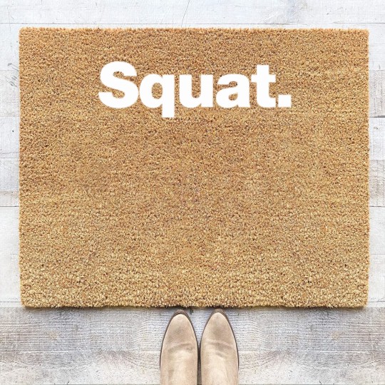 Discover Squat. Coir Doormats