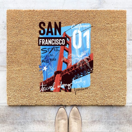 Discover SAN FRANCISCO Coir Doormats