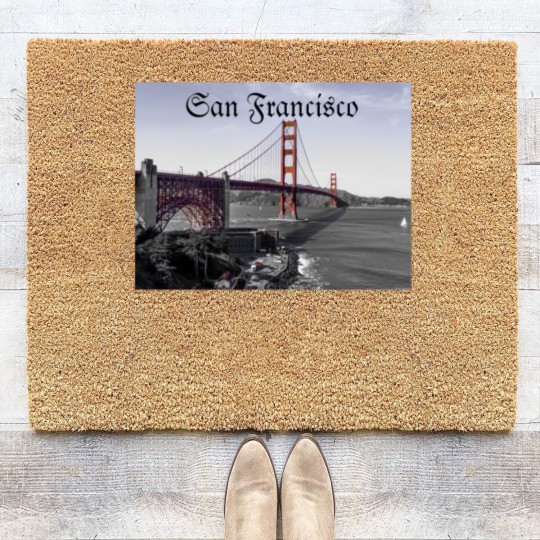 Discover San Francisco Coir Doormats