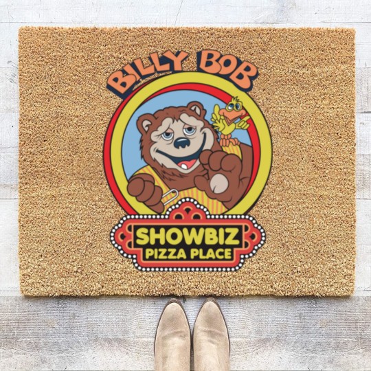 Discover Showbiz Pizza Billy Bob - Showbiz Pizza - Coir Doormats