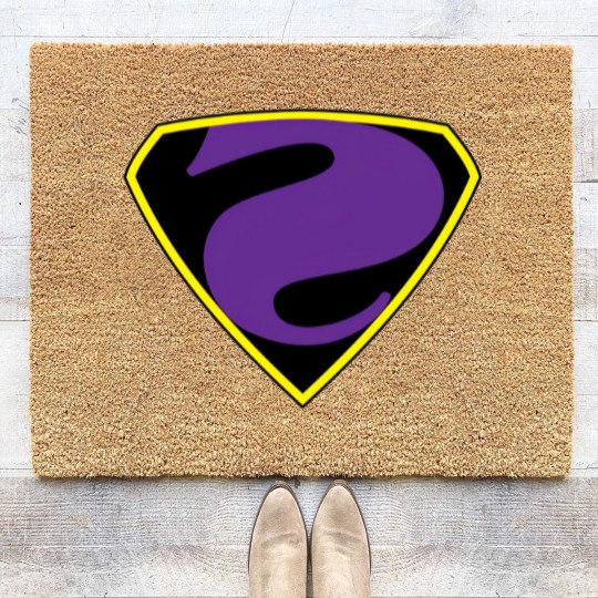Discover 1940s Max Fleischer Bizarro - Superman - Coir Doormats