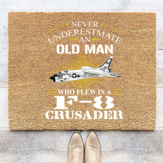 Discover F 8 Crusader Coir Doormats