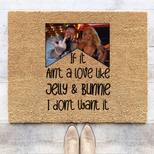 Discover Love Like Bunnie And Jellyroll Coir Doormats jelly roll Coir Doormats bunnie Coir Doormats