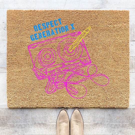 Discover Respect Generation X - Jen Kirkman - Coir Doormats