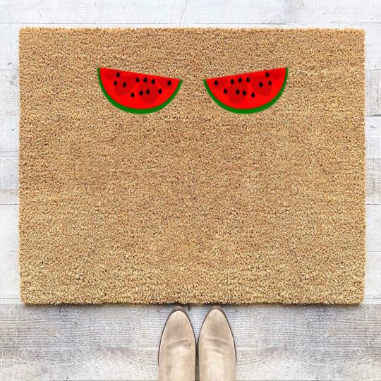 Discover Juicy Watermelon Boobs Coir Doormats, Fruit Boobs Coir Doormats