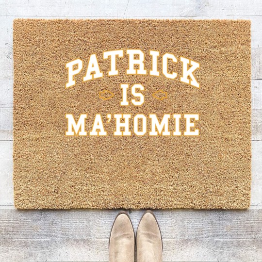 Discover Patrick Is Mahomie Coir Doormats