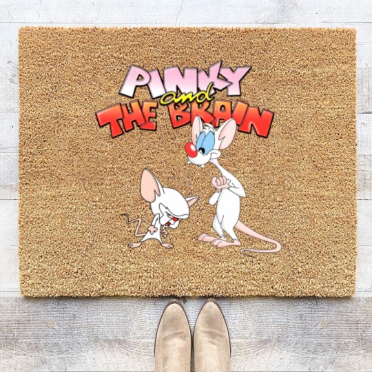 Discover Pinky and the Brain Coir Doormats