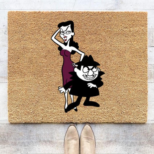 Discover Boris Badenov and Natasha Fatale - Rocky & B Coir Doormats