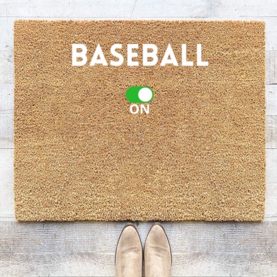 Discover Baseball. Coir Doormats baseball Coir Doormats
