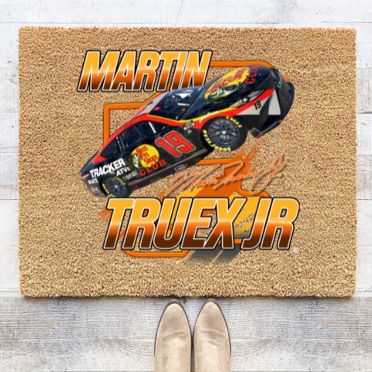 Discover martin truex jr blister Coir Doormats