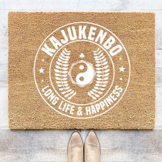 Discover Kajukenbo Fighter Gift Coir Doormats