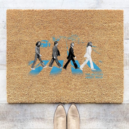 Discover Abbey Road street blues Coir Doormats