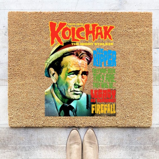 Discover Kolchak The Night Stalker Coir Doormats, Kolchak Coir Doormats, Kolchak Coir Doormats