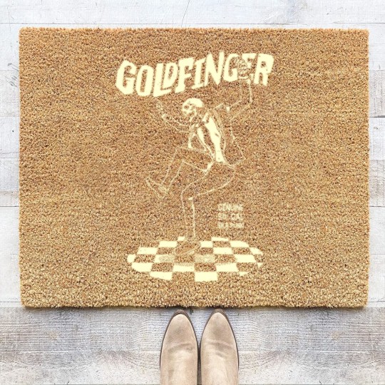 Discover Goldfinger band Coir Doormats
