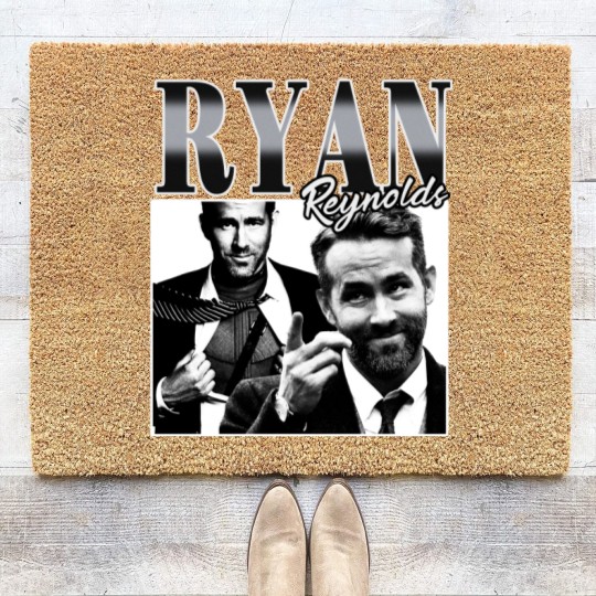 Discover Ryan Reynolds Movie Actor Coir Doormats Vintage, Ryan Reynolds Coir Doormats, Ryan Reynolds Coir Doormats
