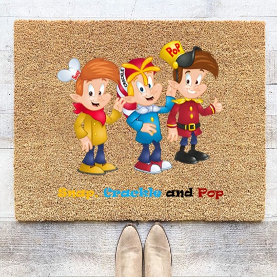 Discover Snap, Crackle and Pop Coir Doormats