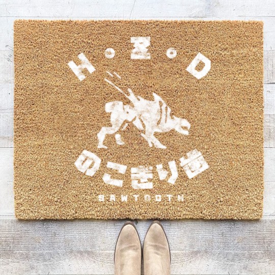 Discover Horizon Zero Dawn Sawtooth Kanji Coir Doormats
