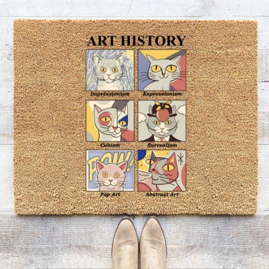 Discover Art History Coir Doormats , History Of Art Coir Doormats