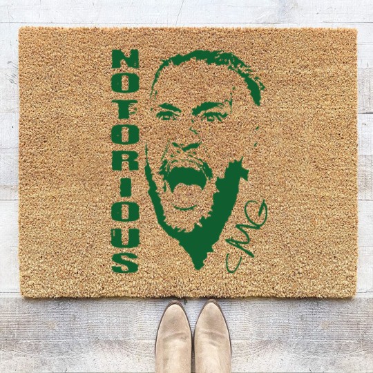 Discover Conor Mcgregor - Notorious Conor Mcgregor Coir Doormats