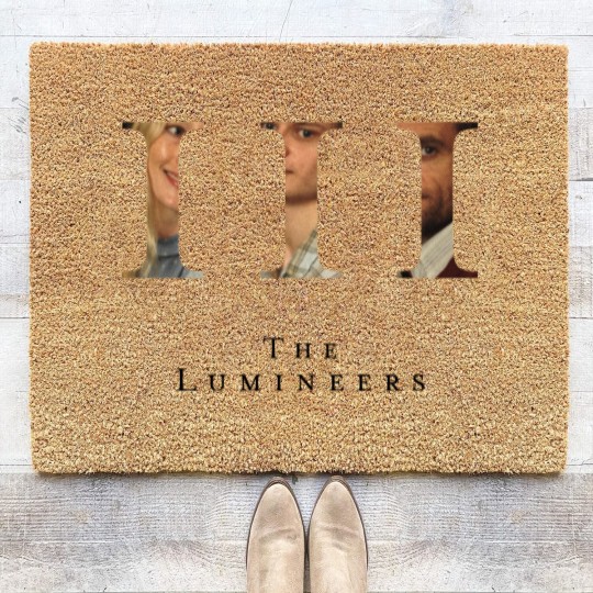 Discover The Lumineers Band Coir Doormats, Music Band Merch, Lumineers Tour