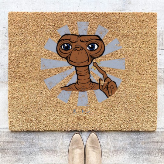 Discover ET Extra Terrestrial Retro Japanese - Et - Coir Doormats