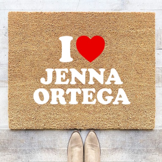 Discover i love jenna ortega Coir Doormats