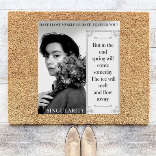 Discover Kim Taehyung Coir Doormats