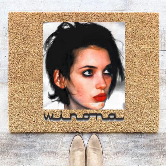 Discover Winona Ryder // Retro 90s Fan Art - Winona Ryder - Coir Doormats