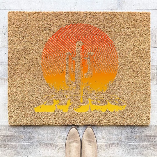 Discover Kyus Queens of the Stone Age Perfect Gift Fan Rock Band Coir Doormats