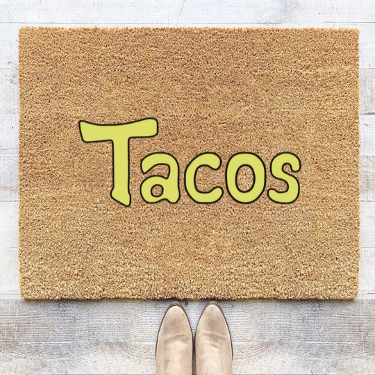 Discover Krillin Tacos Coir Doormats