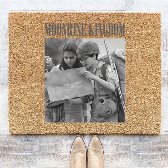 Discover Moonrise Kingdom Movie Coir Doormats, Moonrise Kingdom Coir Doormats, Cult Movie Coir Doormats
