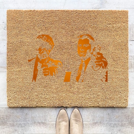 Discover Pulp Fiction Jules and Vincent Unisex Coir Doormats